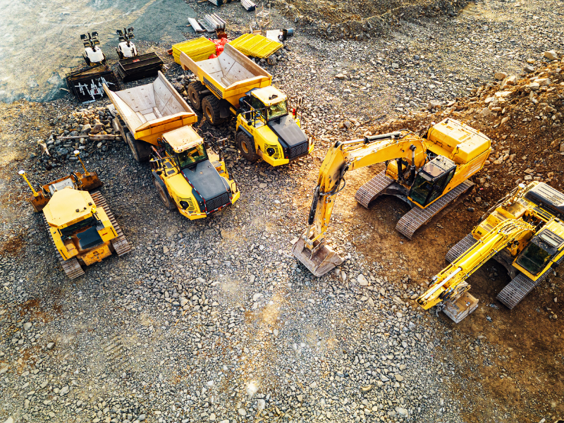 Baumaschinen
