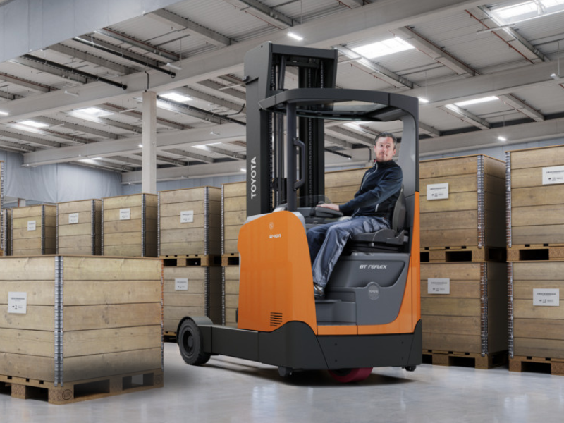 Zusatzqualifikation Schubmaststapler