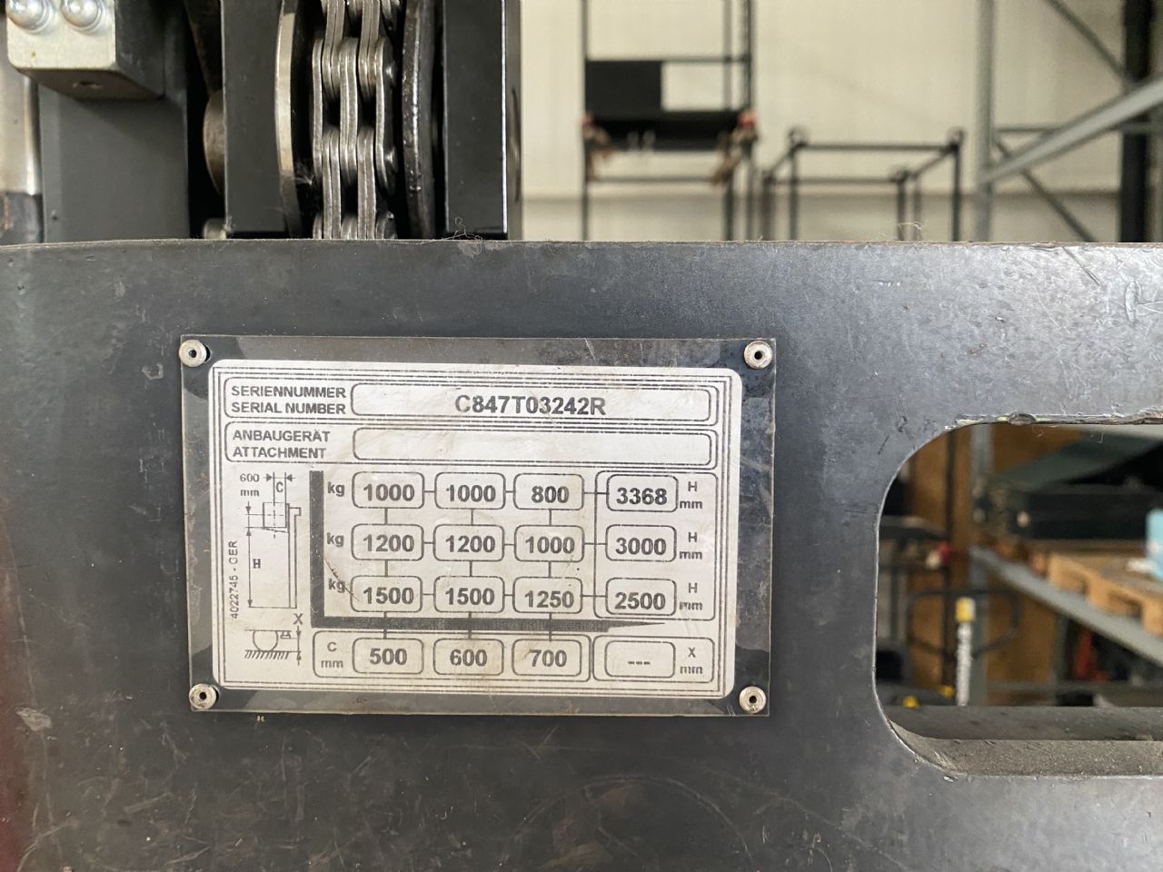 Yale MS15X Hochhubwagen – Nr. G007569 – Bild 7