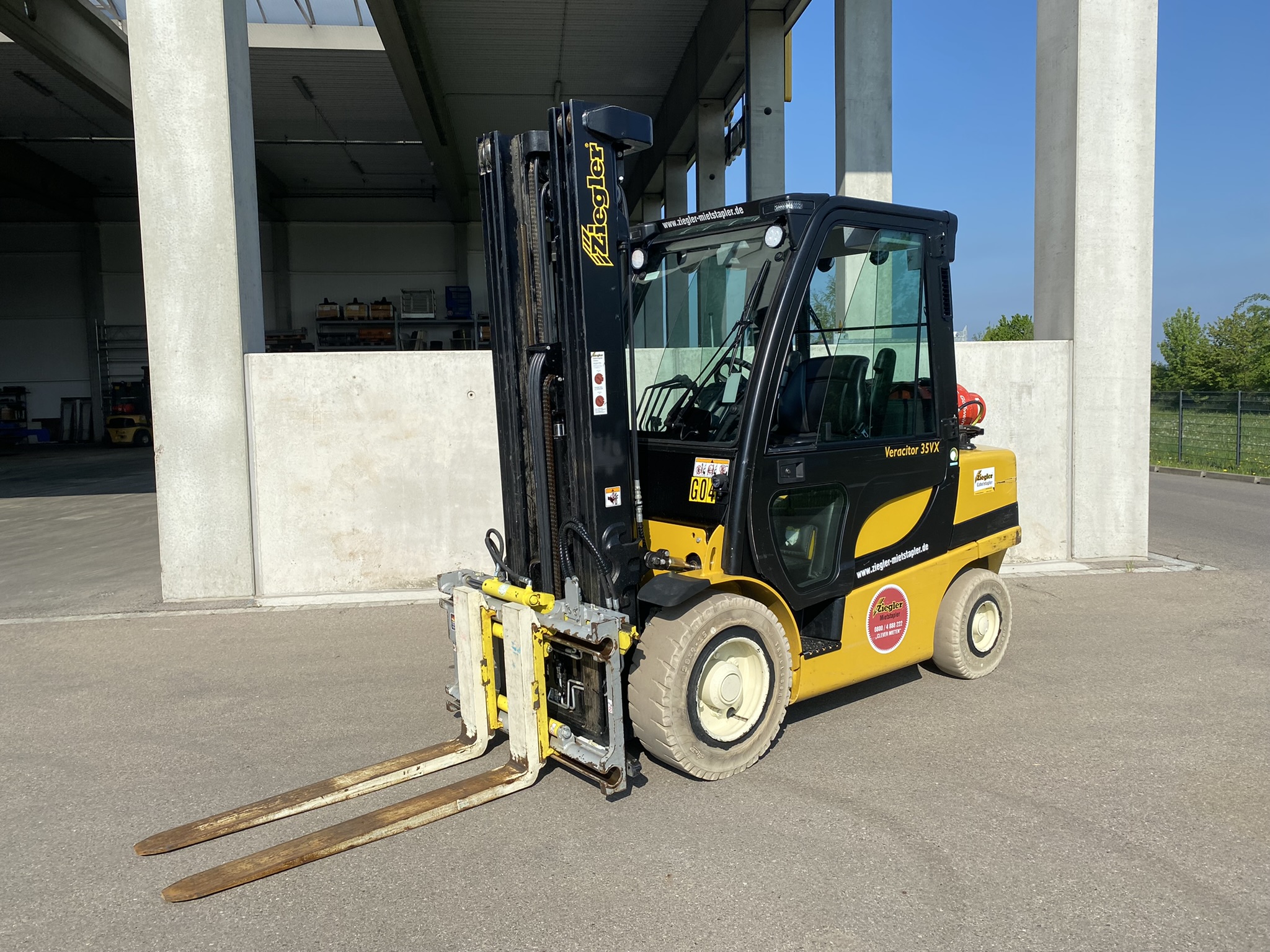 Yale GLP35VX Treibgasstapler – Nr. G007925