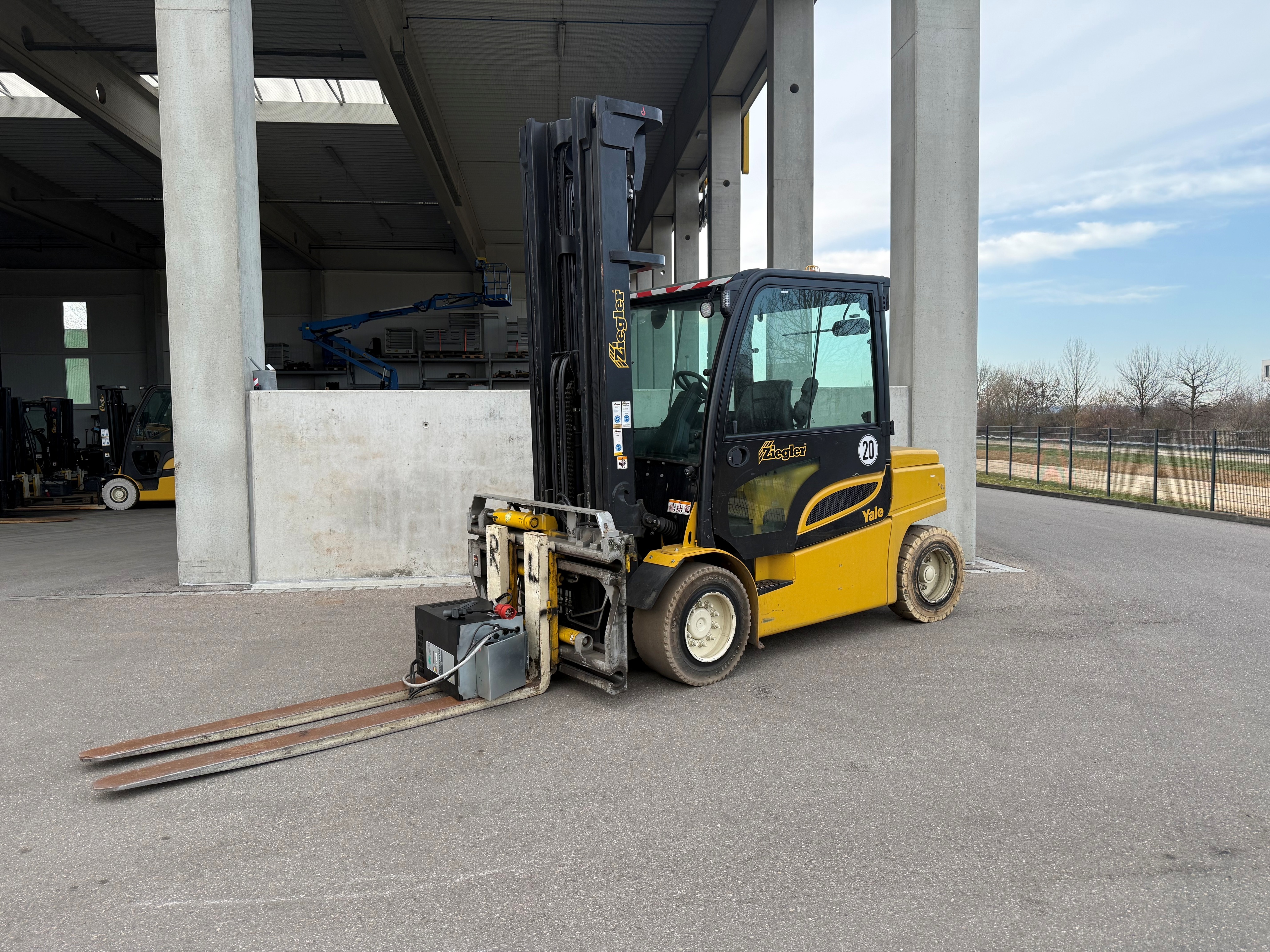 Yale ERP55VM Elektro 4 Rad-Stapler – Nr. G008224