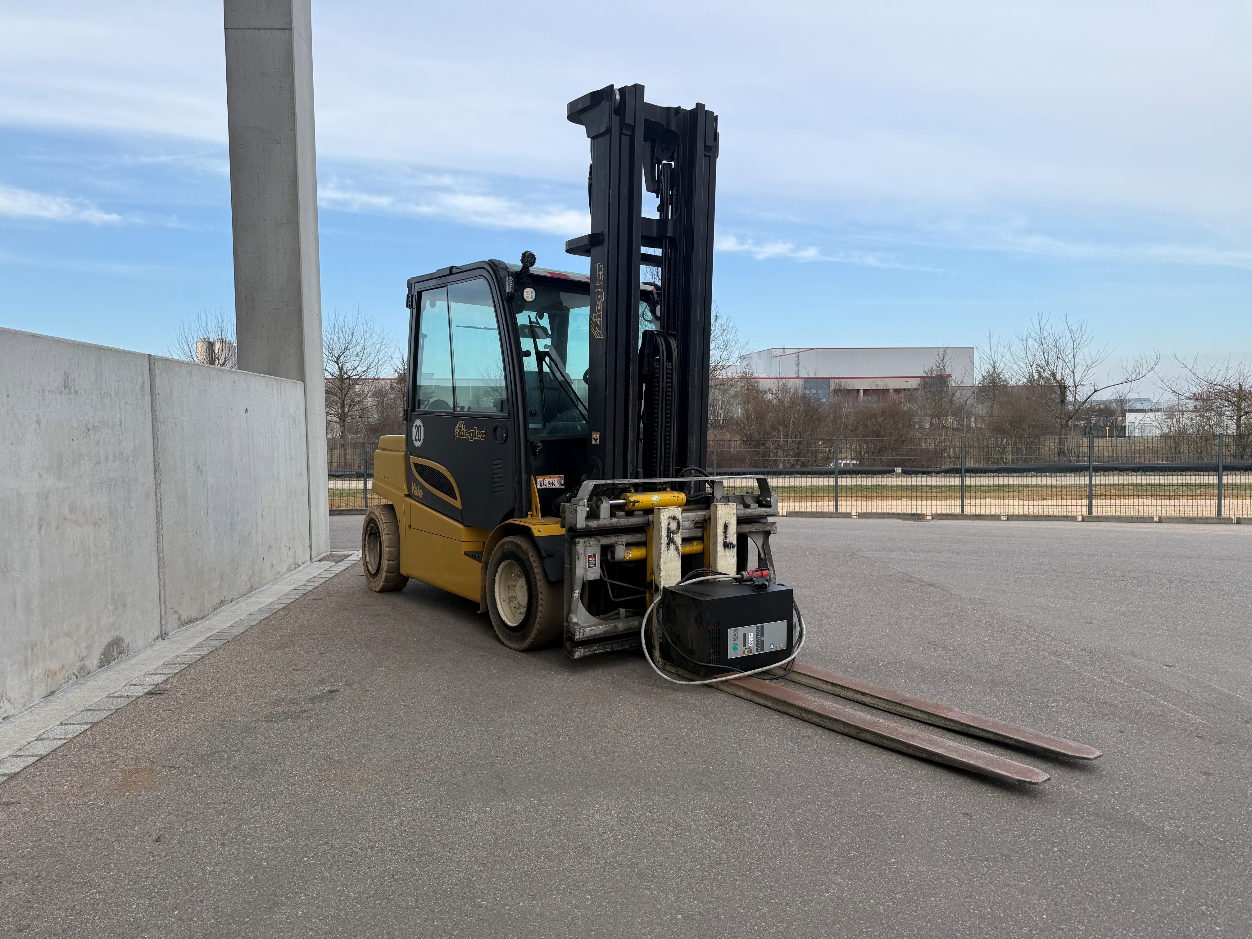 Yale ERP55VM Elektro 4 Rad-Stapler – Nr. G008224 – Bild 2