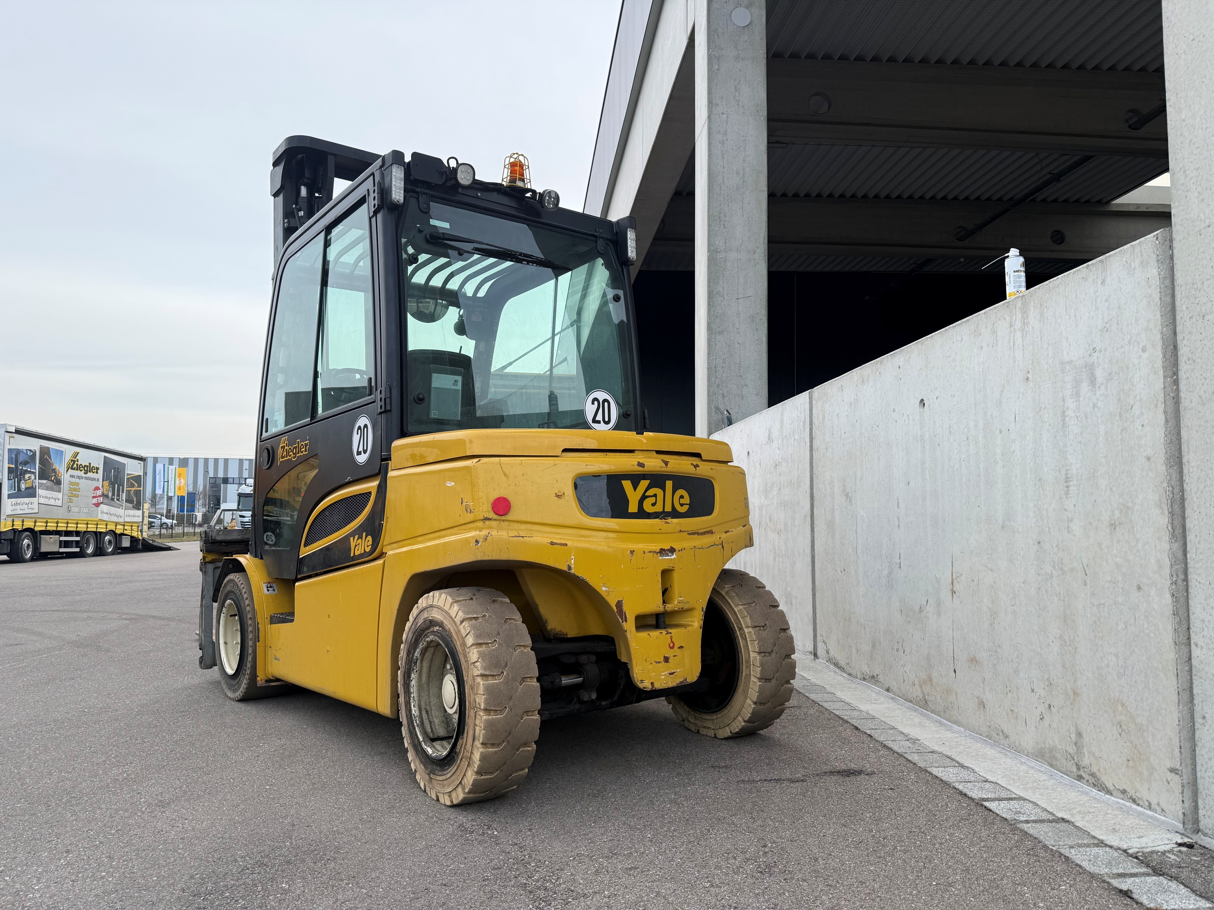 Yale ERP55VM Elektro 4 Rad-Stapler – Nr. G008224 – Bild 3