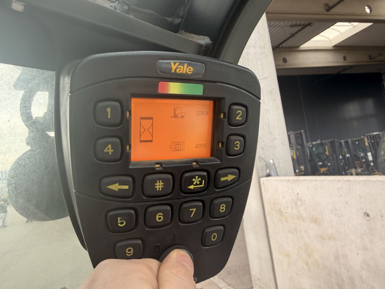 Yale ERP55VM Elektro 4 Rad-Stapler – Nr. G008224 – Bild 7