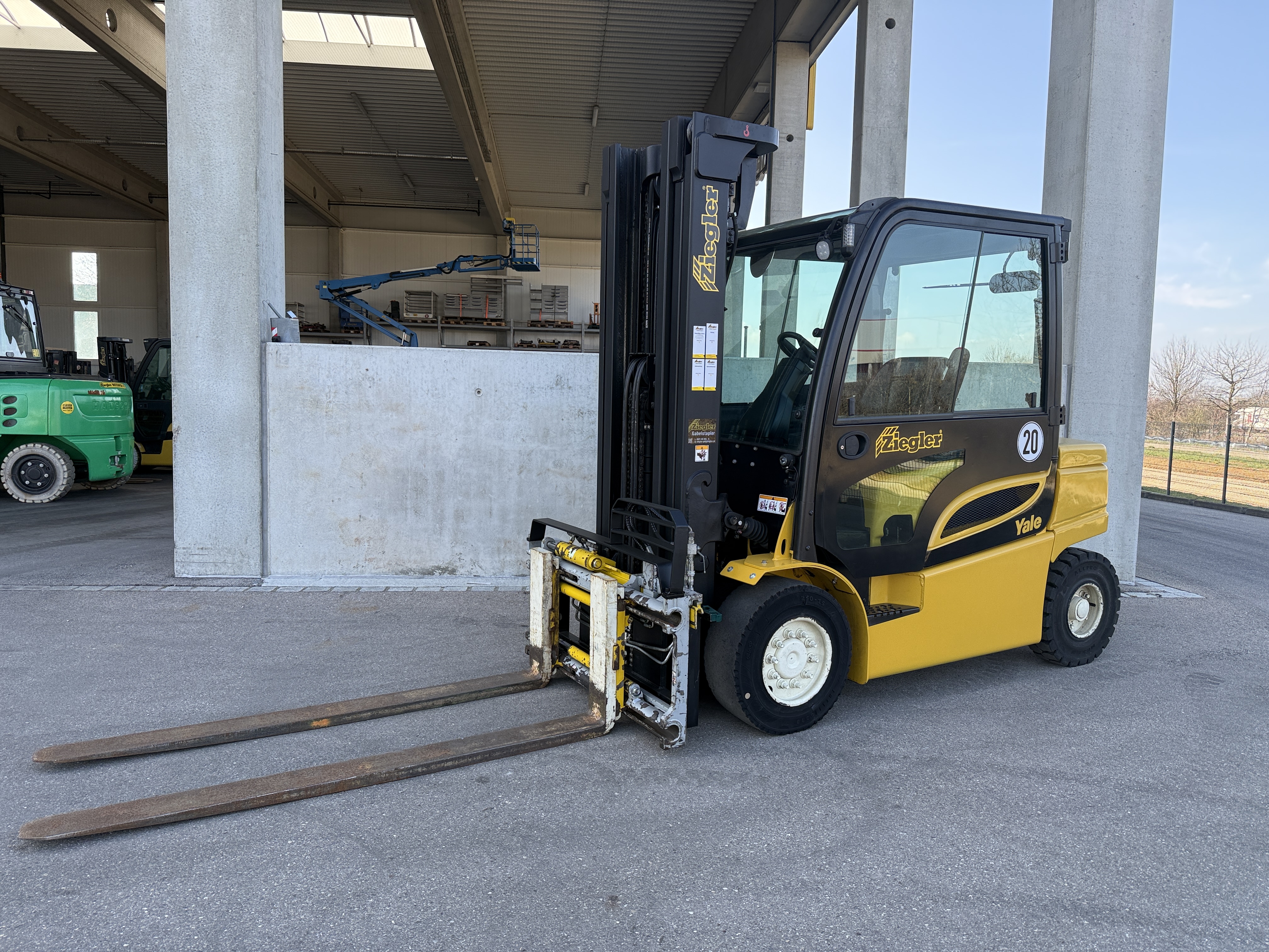 Yale ERP45VM Elektro 4 Rad-Stapler – Nr. G008226