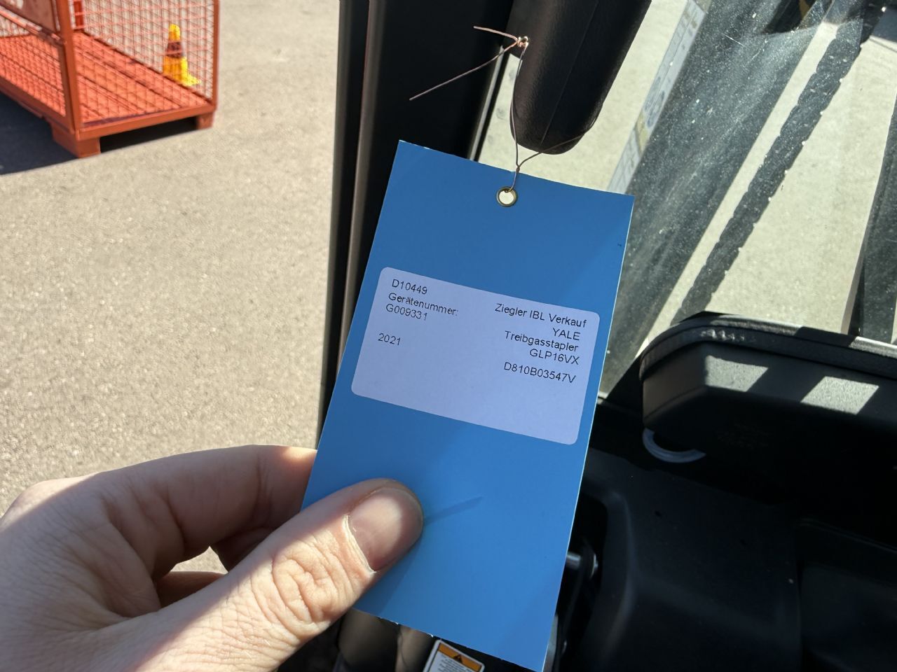 Yale GLP16VX Treibgasstapler – Nr. G009331 – Bild 7