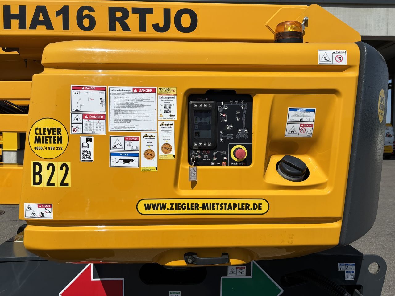 Haulotte HA 16 RTJ O Gelenkarbeitsbühne – Nr. G009367 – Bild 5