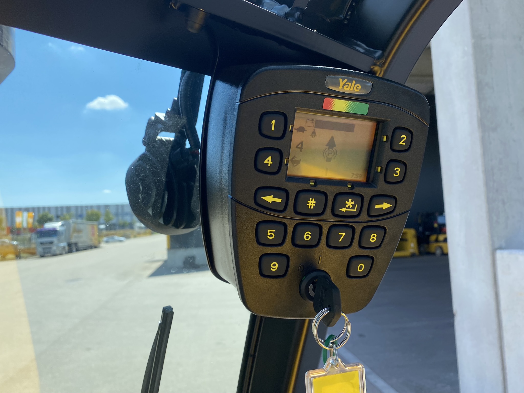 Yale ERP40VM Elektro 4 Rad-Stapler – Nr. G009541 – Bild 7