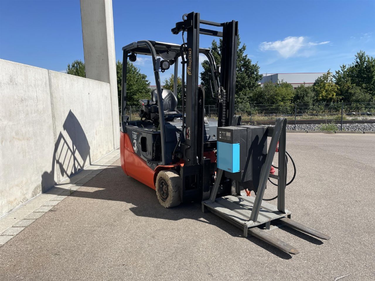 Toyota 8FBE16T Elektro 3 Rad-Stapler – Nr. G012069 – Bild 2
