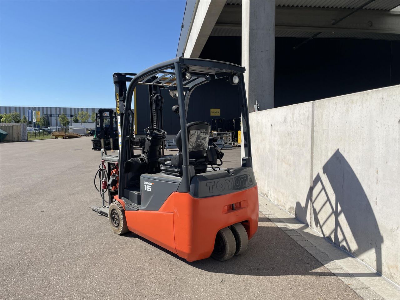 Toyota 8FBE16T Elektro 3 Rad-Stapler – Nr. G012069 – Bild 3