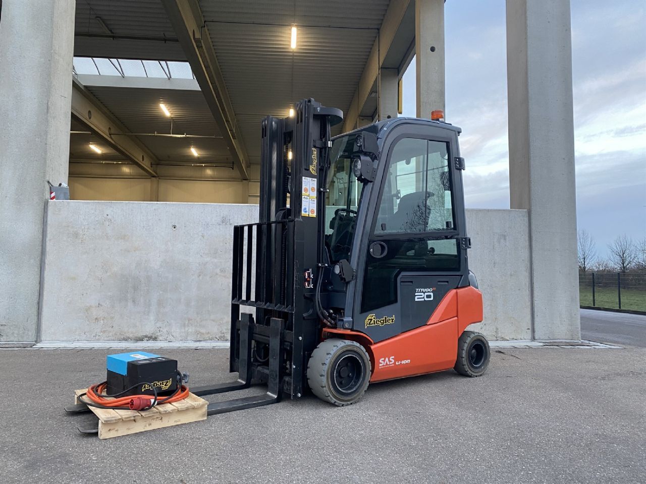 Toyota 8FBMK20T Elektro 4 Rad-Stapler – Nr. G012283
