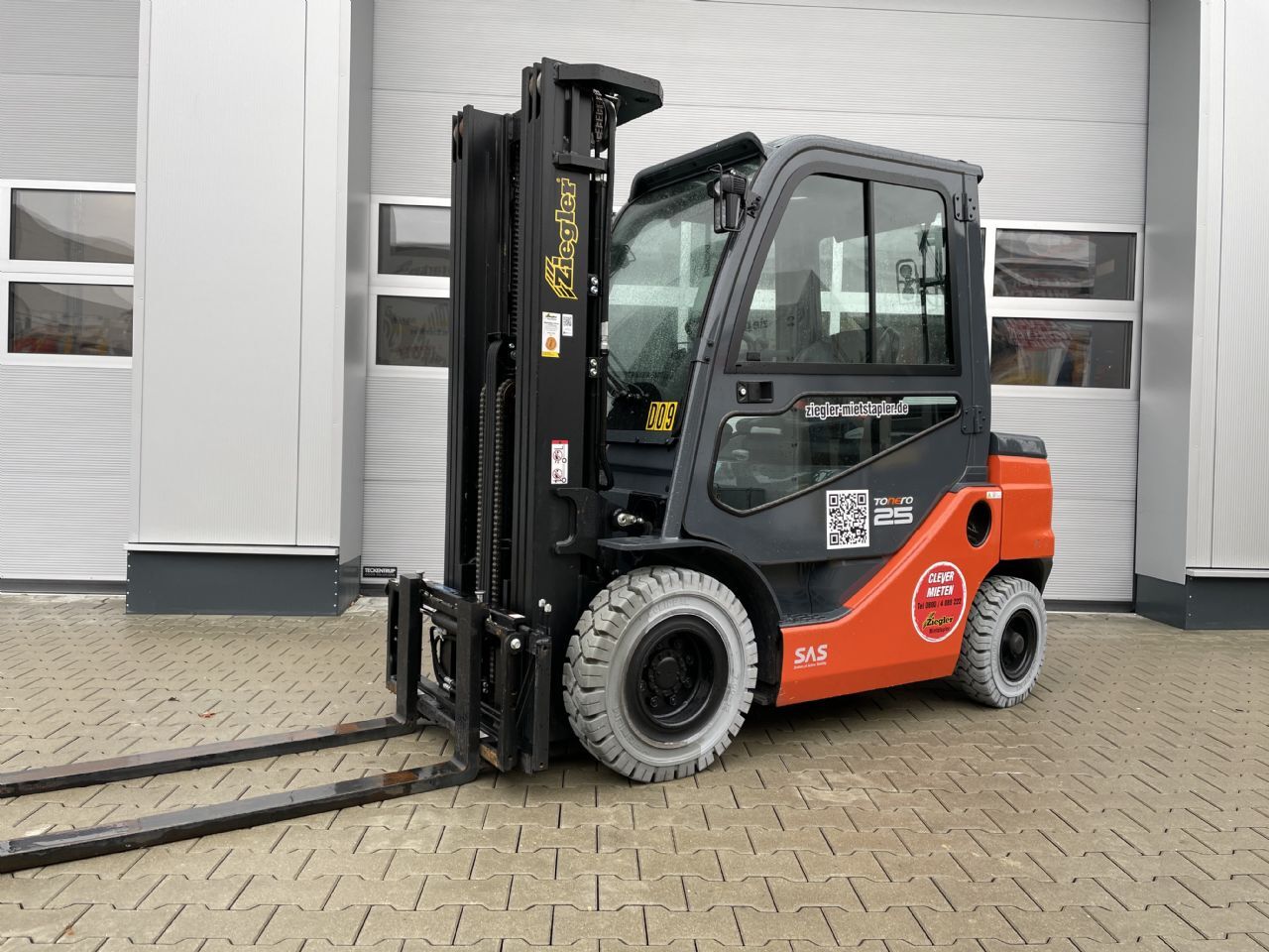 Toyota 52-8FDF25 Dieselstapler – Nr. G012340