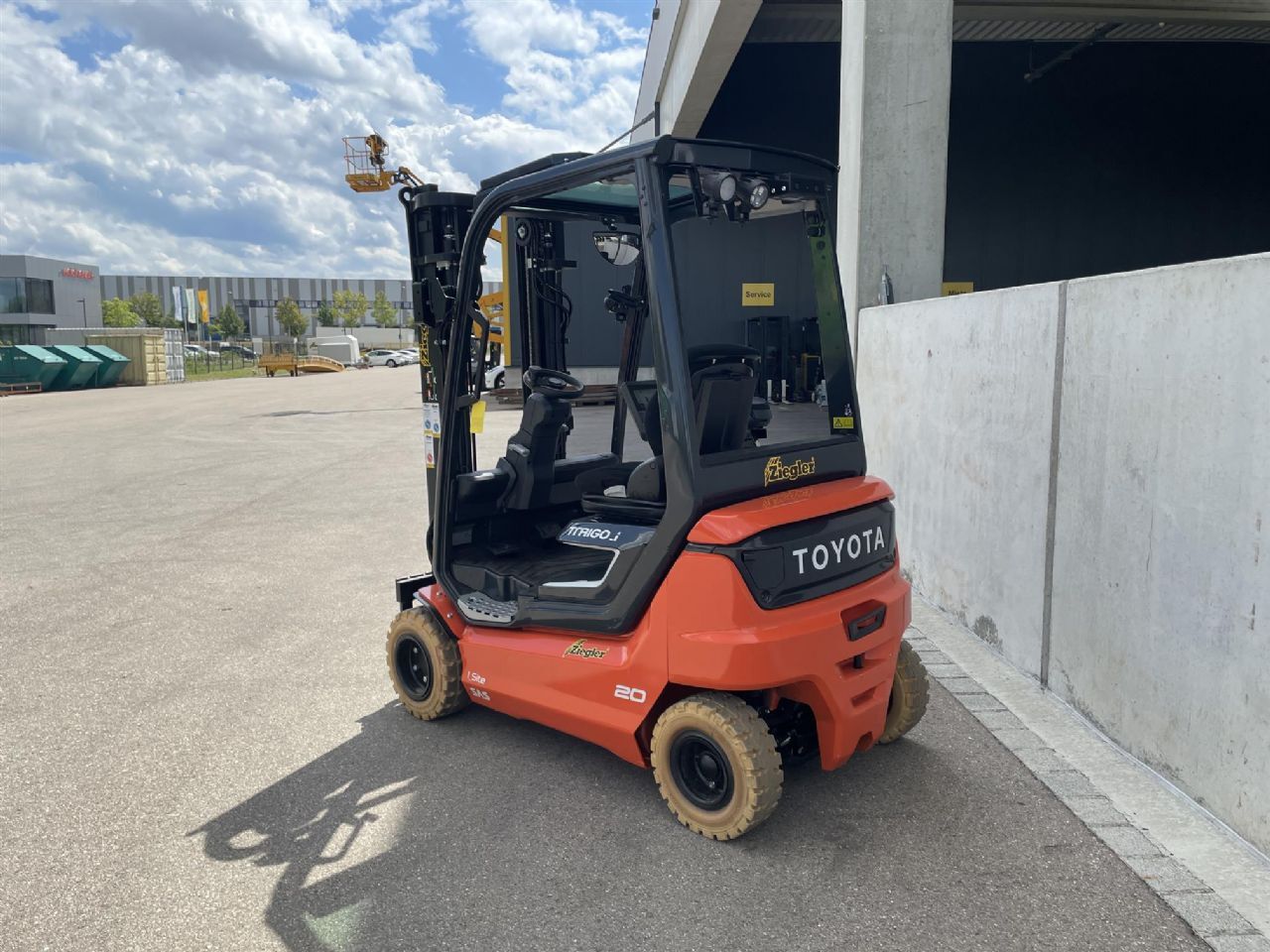 Toyota 9FB20T Elektro 4 Rad-Stapler – Nr. G014593 – Bild 3
