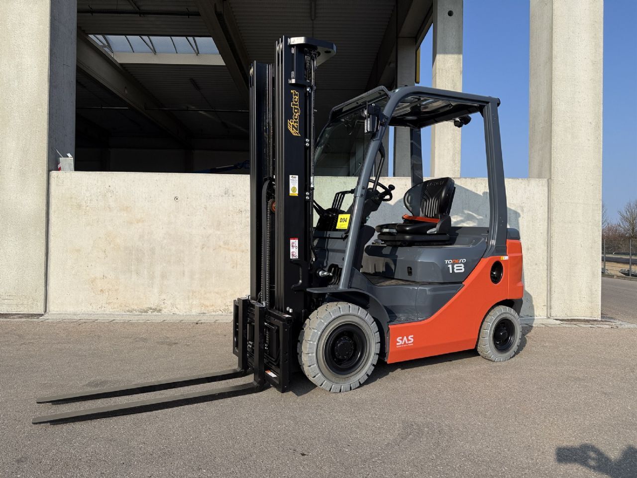 Toyota 8FDF18 Dieselstapler – Nr. G014611