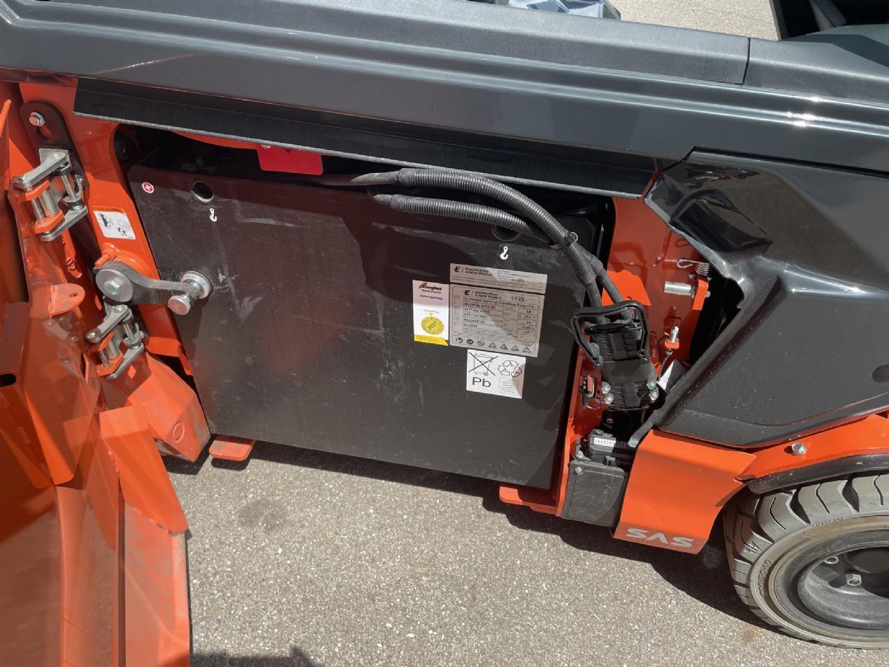 Toyota 9FBE20T Elektro 3 Rad-Stapler – Nr. G014621 – Bild 6