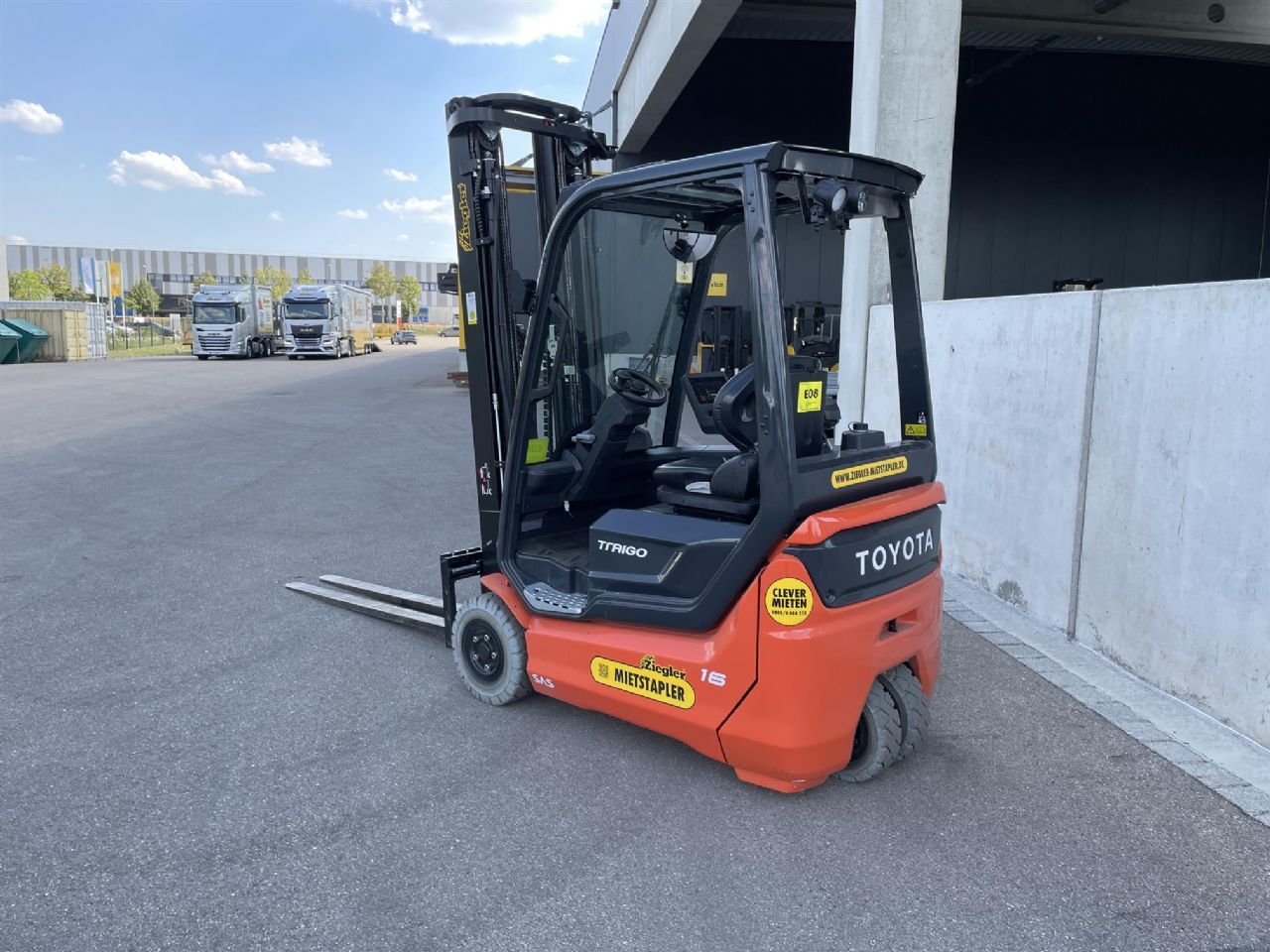 Toyota 9FBEK16T Elektro 3 Rad-Stapler – Nr. G014622 – Bild 3
