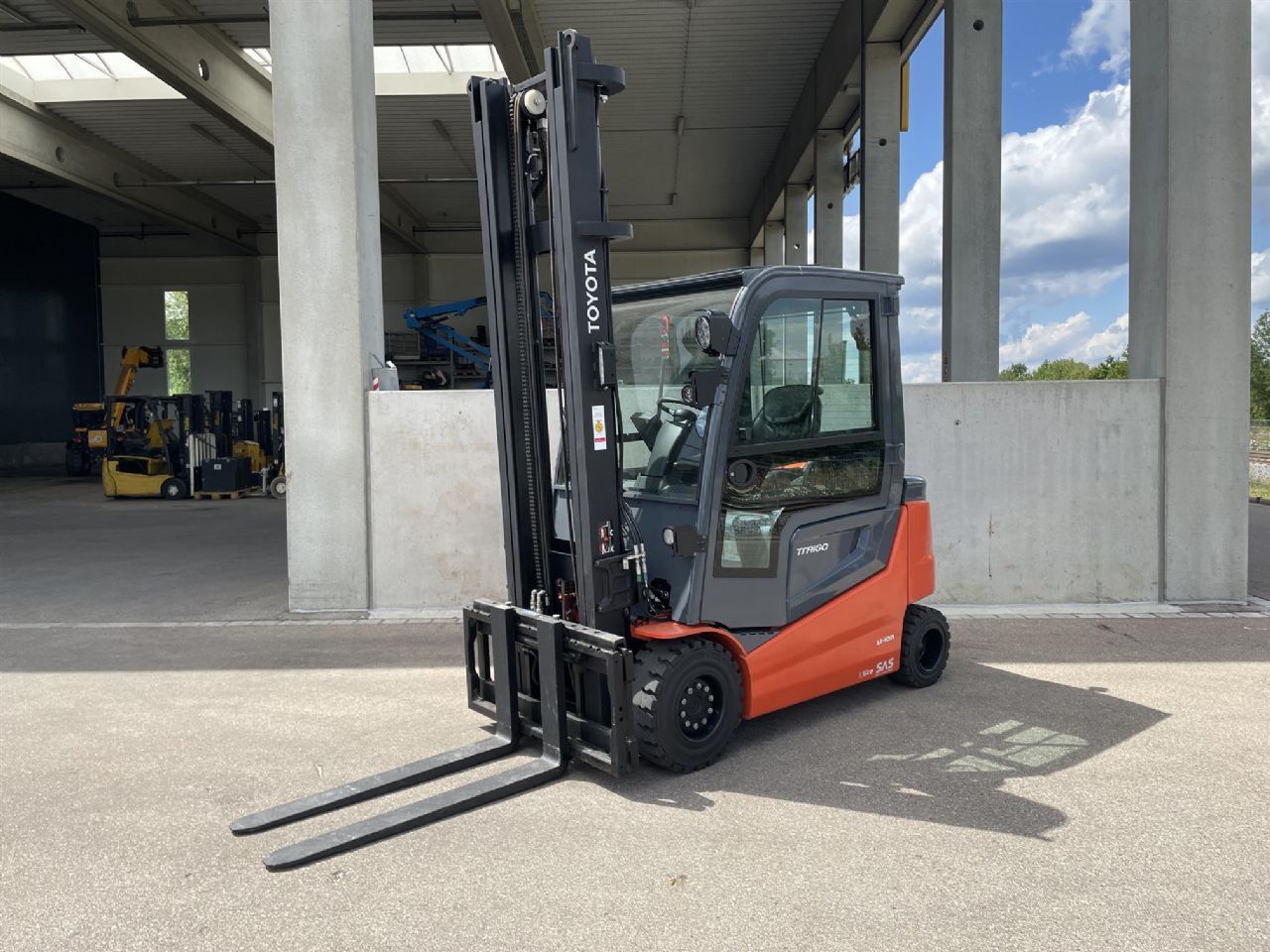 Toyota 9FBH30T Elektro 4 Rad-Stapler – Nr. G015162