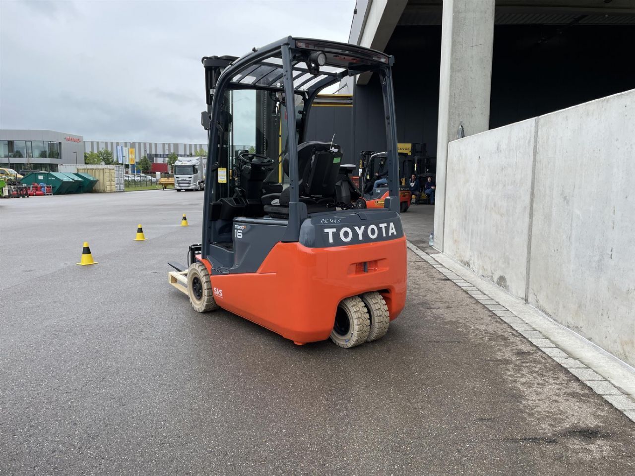 Toyota Elektro 3 Rad-Stapler – Nr. G015230 – Bild 3