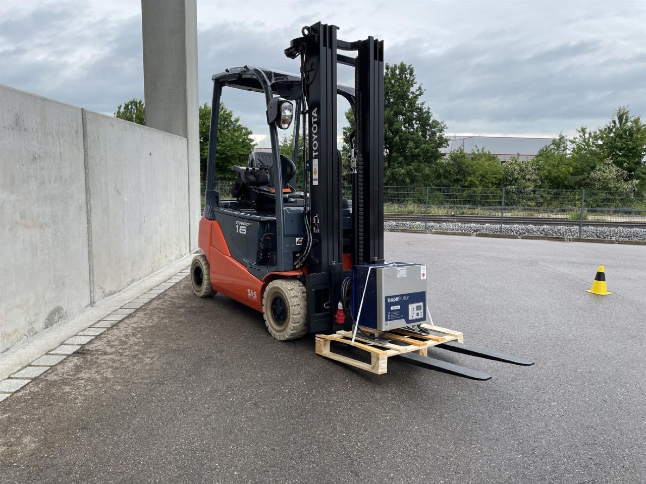 Toyota Elektro 4 Rad-Stapler – Nr. G015233 – Bild 2