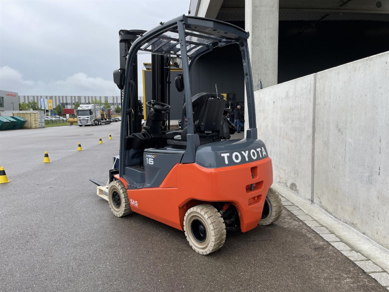 Toyota Elektro 4 Rad-Stapler – Nr. G015233 – Bild 3